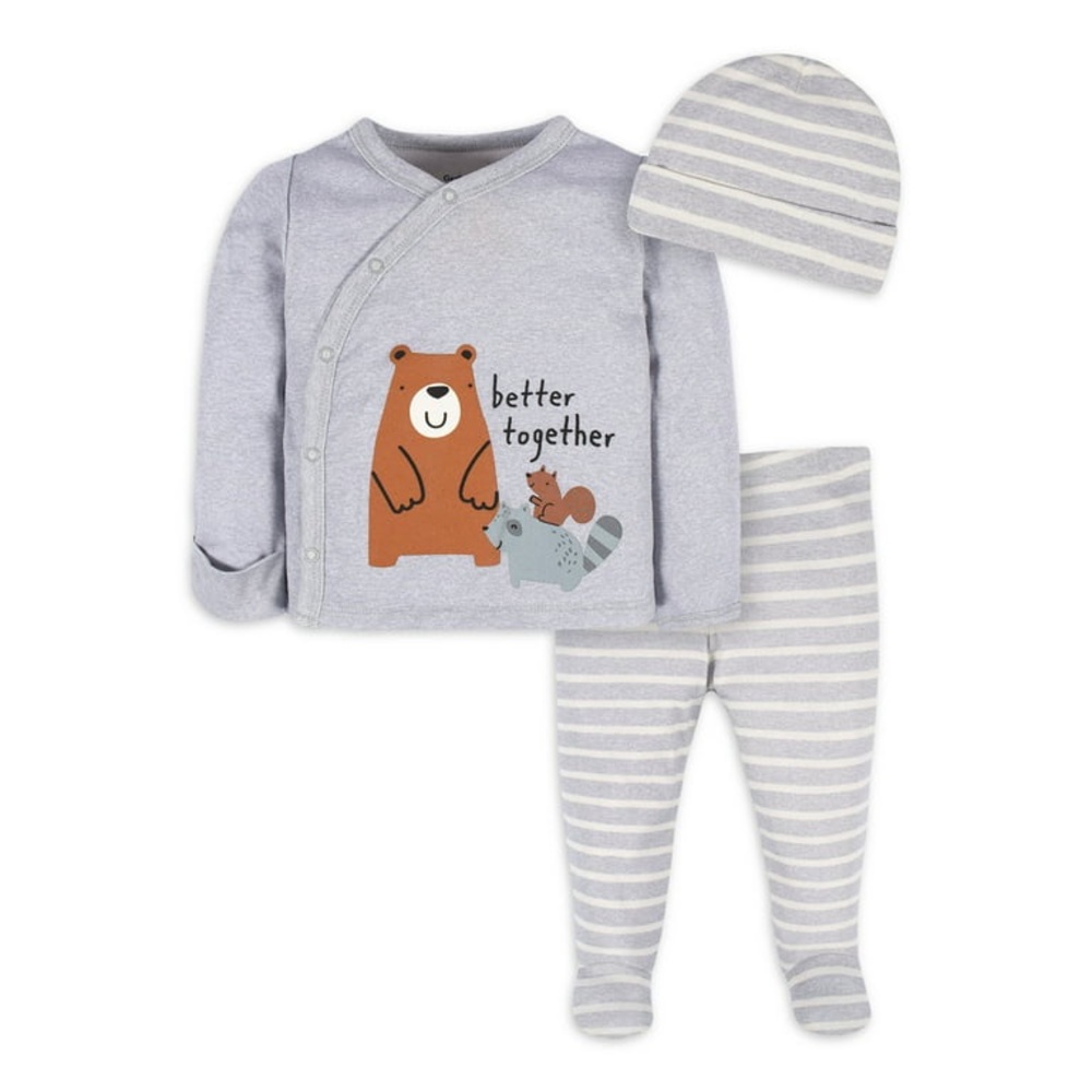 Gerber Baby Boy Take Me Home Set, 3-Piece